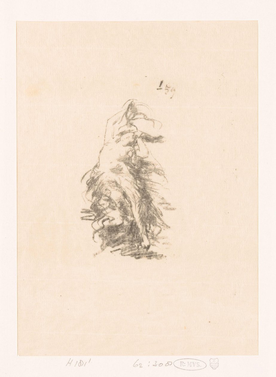 Studie tančící ženy od Ignace Henri Jean Fantin Latour