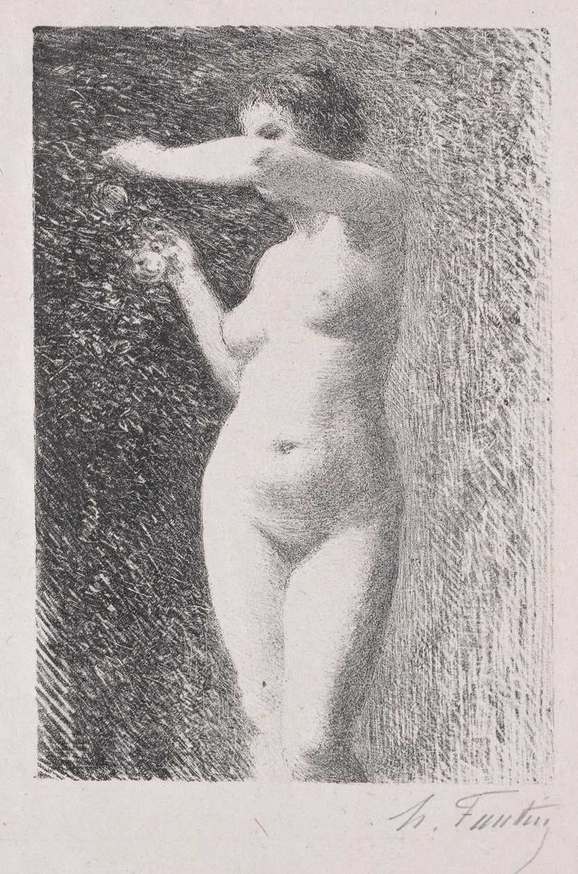 Studujte pro Evu od Ignace Henri Jean Fantin Latour