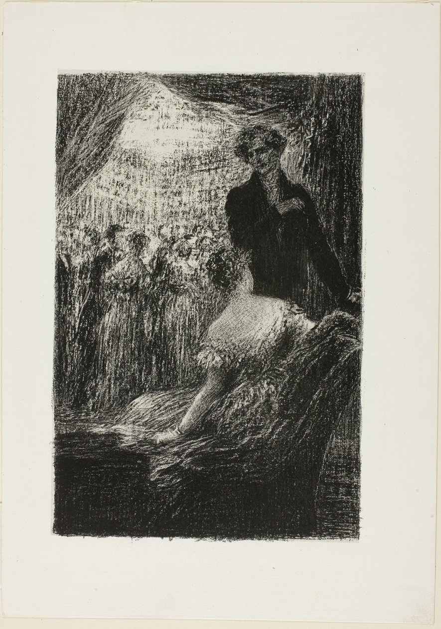Fantastic Symphony: A Ball, od Hectora Berlioze, jeho život a dílo od Ignace Henri Jean Fantin Latour