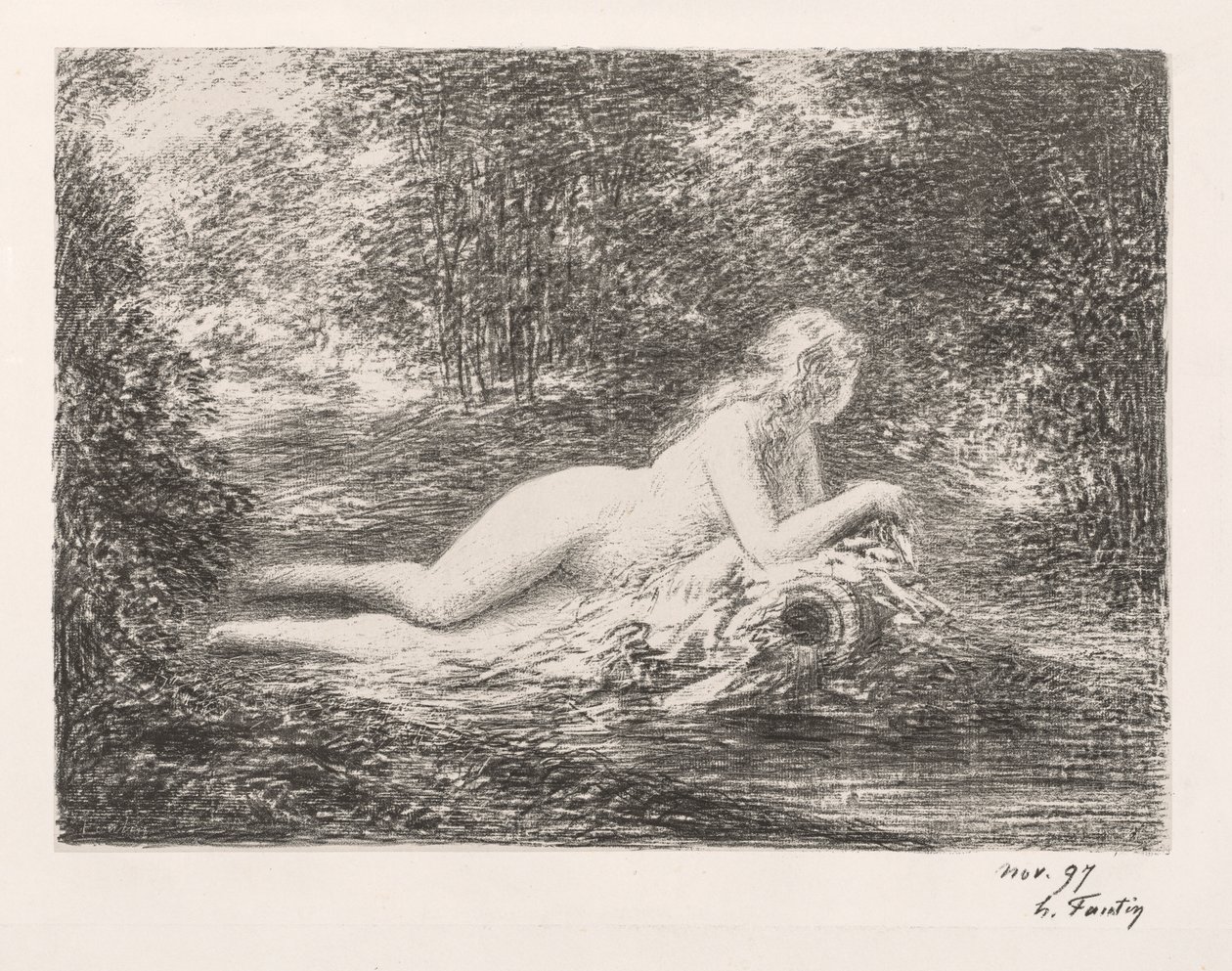 Jaro od Ignace Henri Jean Fantin Latour