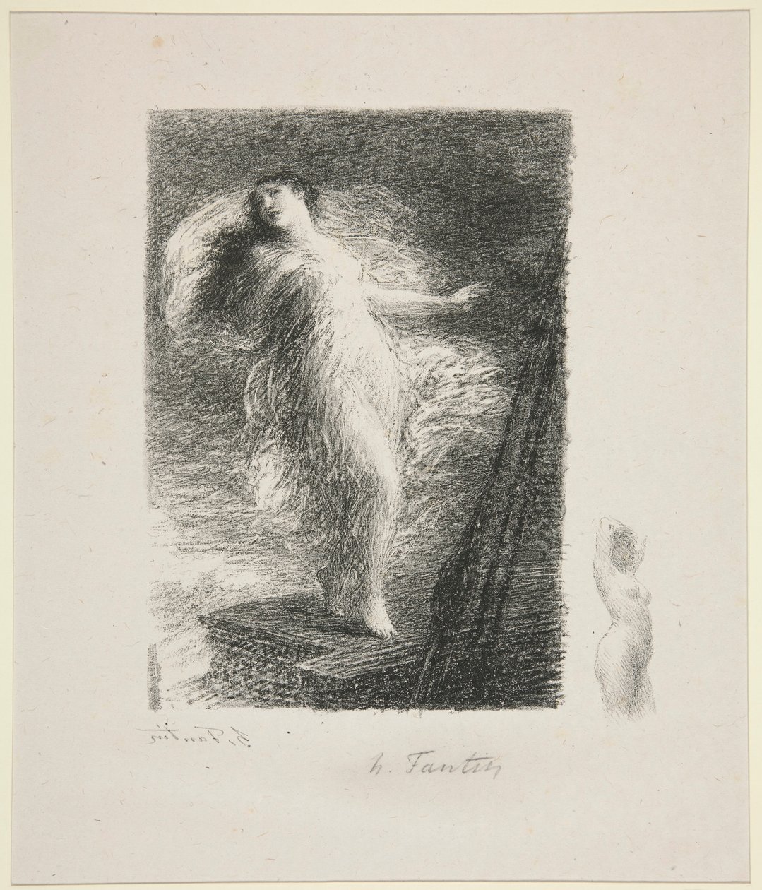 Mladý Tarentýn od Ignace Henri Jean Fantin Latour