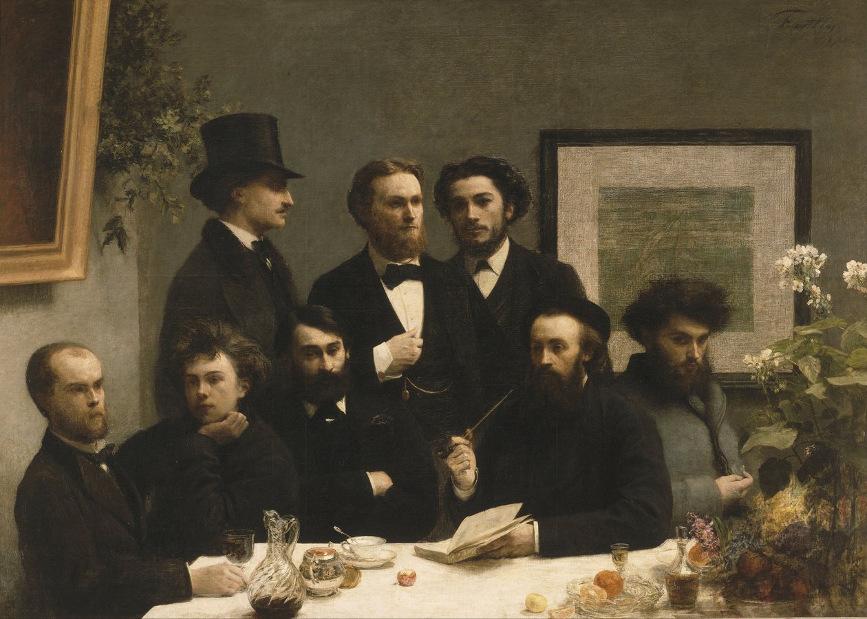 Roh stolu od Henri Fantin Latour