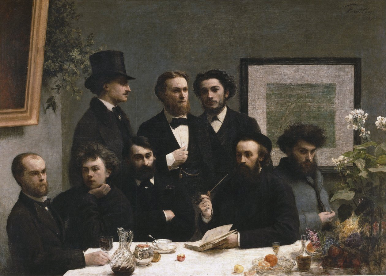 Roh stolu od Henri Fantin Latour