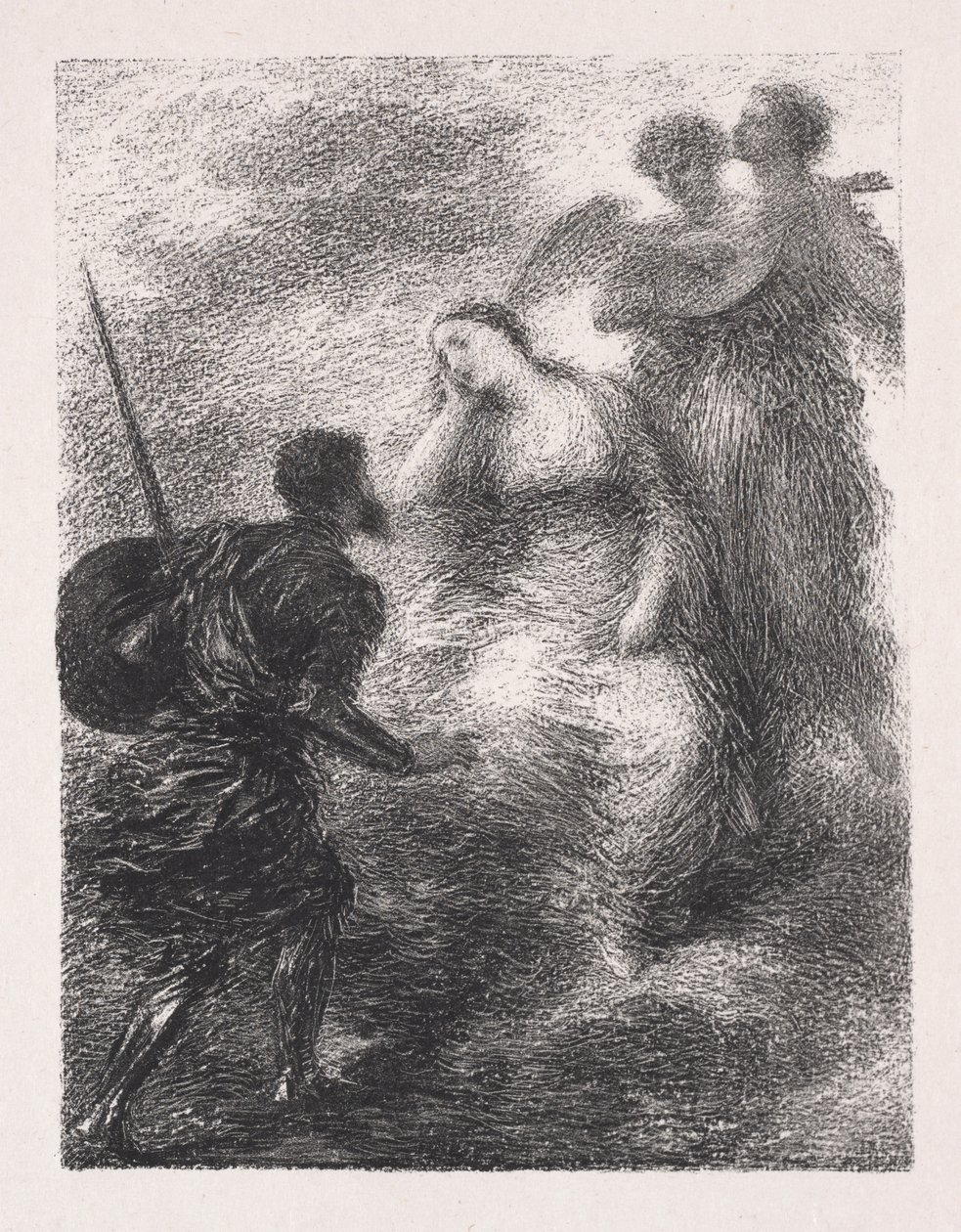 Vidění od Ignace Henri Jean Fantin Latour