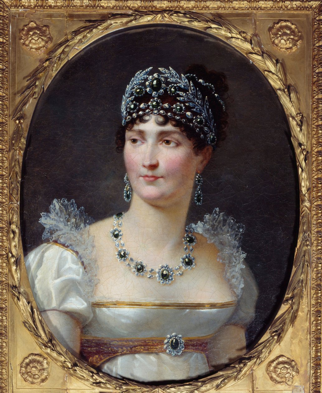 Portrét imprese Josephine de Beauharnais (1763-1814) Obraz Henriho Francoise Riesenera (1767-1828) 1806 Malmaison, zámecké muzeum od Henri Francois Riesener