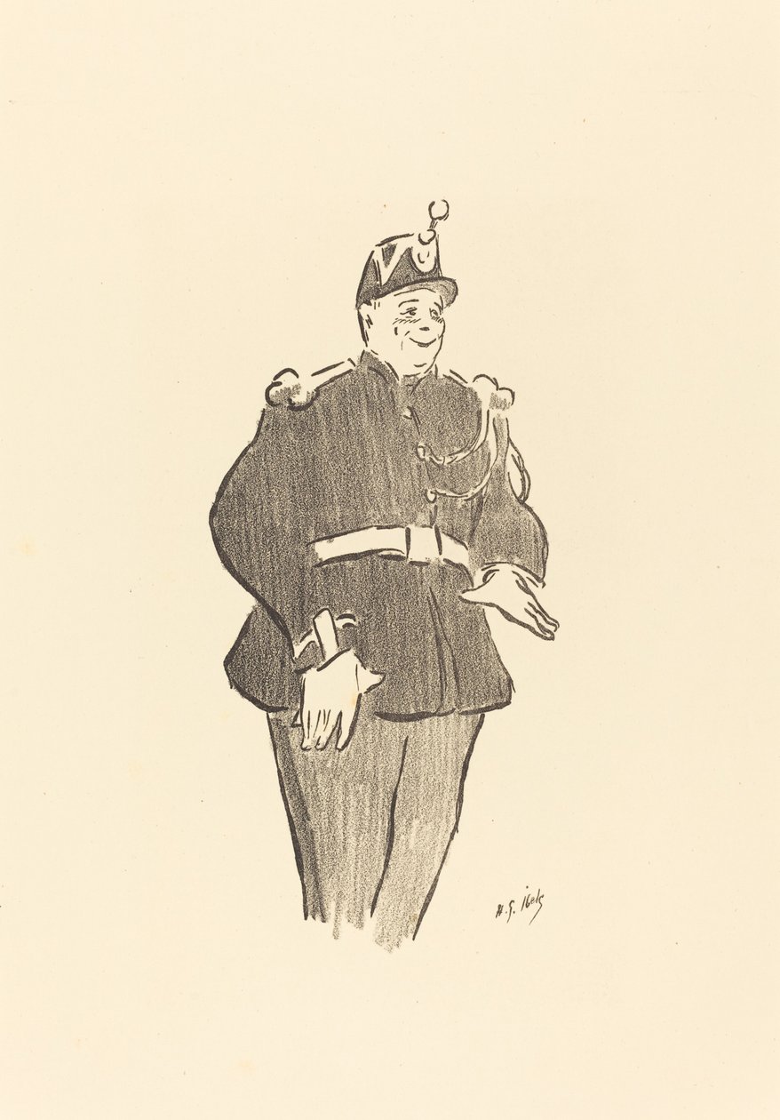 Konstábl od Henri-Gabriel Ibels
