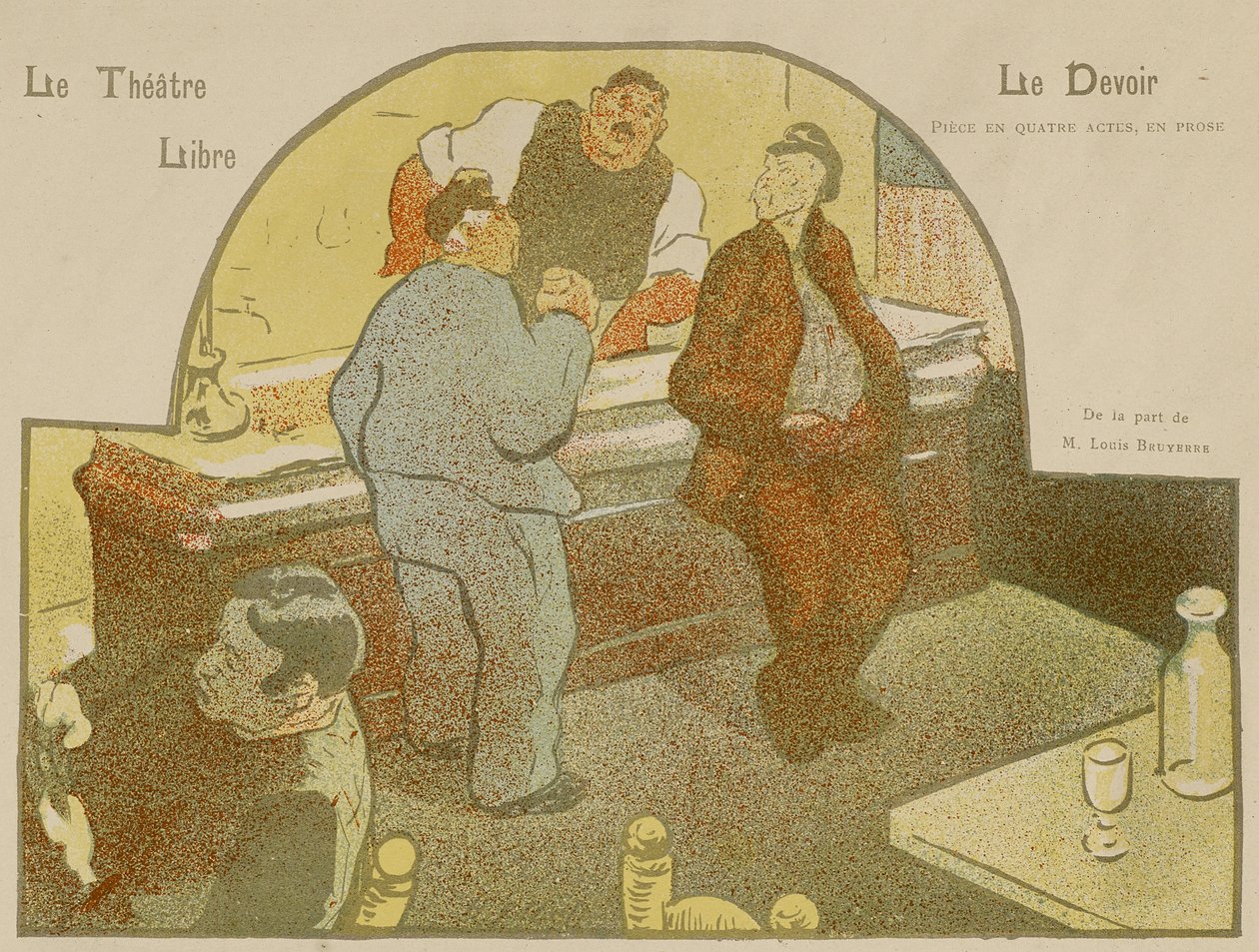 Svobodné divadlo: Le Devoir od Henri Gabriel Ibels