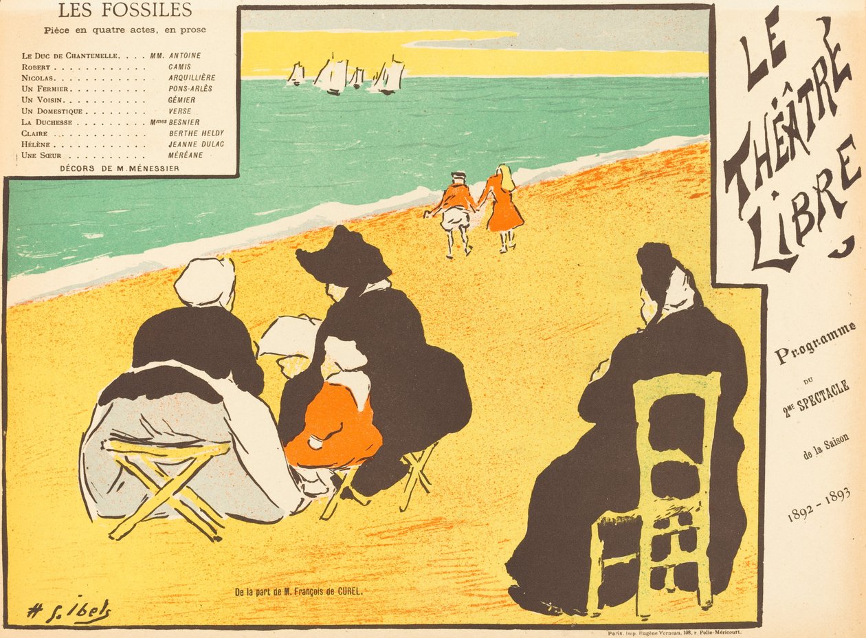 Fosilie od Henri Gabriel Ibels