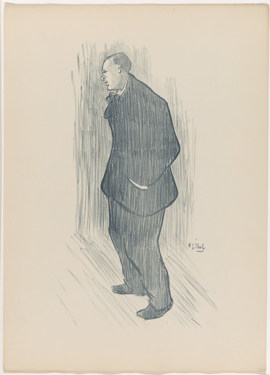 Mévisto, od Le Café-Concert od Henri Gabriel Ibels