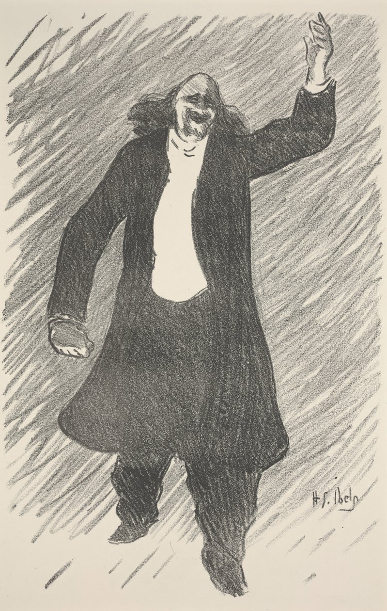 Bez názvu (litografie) od Henri Gabriel Ibels