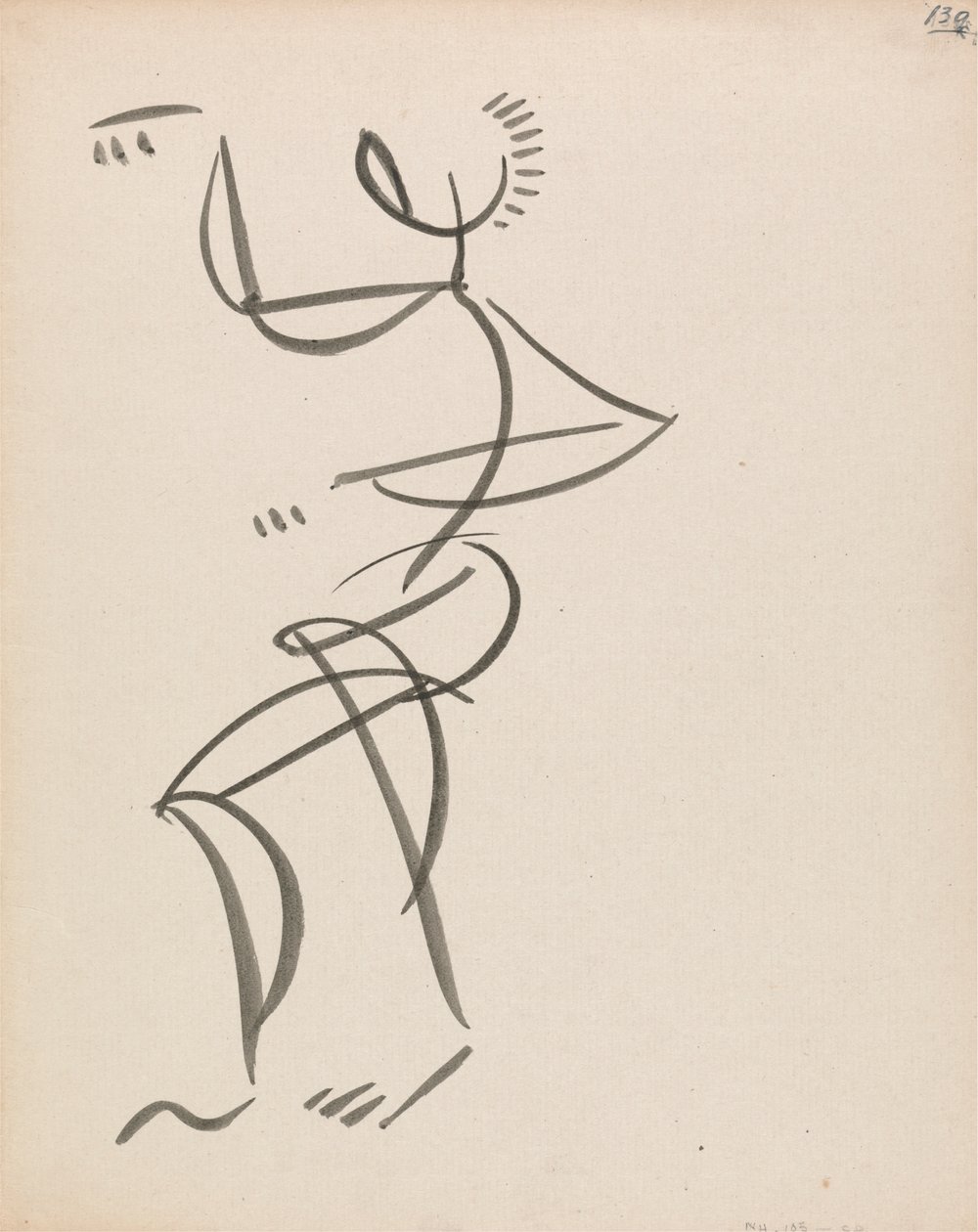 Tančící postava od Henri Gaudier Brzeska