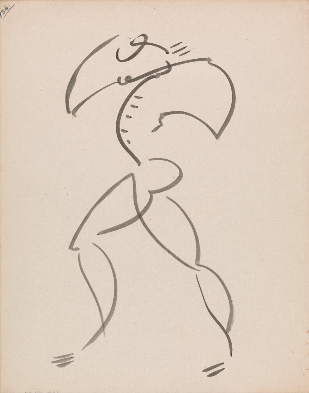 Tančící postava od Henri Gaudier Brzeska