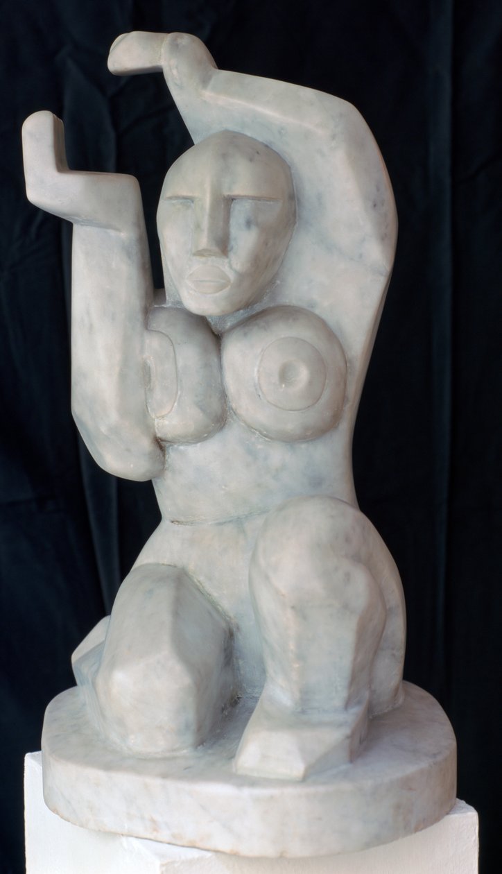 Sedící žena, c1911-1915 od Henri Gaudier Brzeska