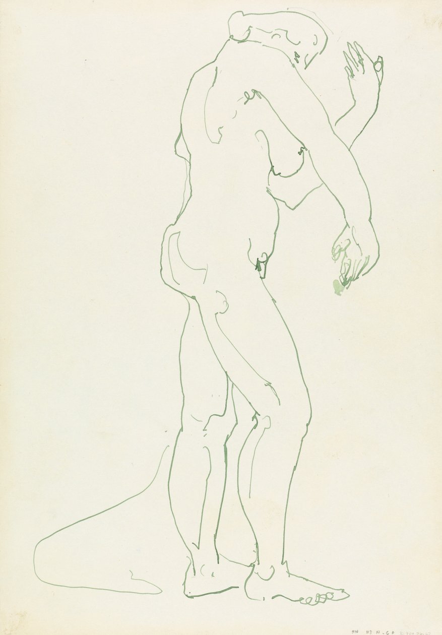 Stojící ženská postava od Henri Gaudier Brzeska