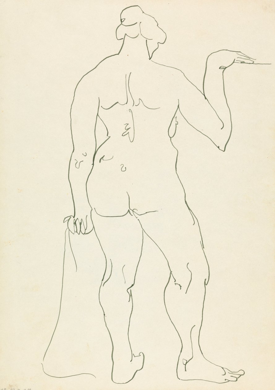 Stojící ženská postava od Henri Gaudier Brzeska