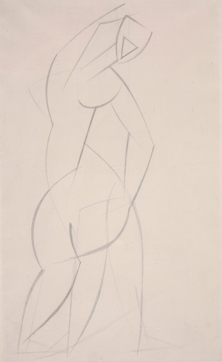 Bez názvu (Studie pro Red Stone Dancer) od Henri Gaudier Brzeska