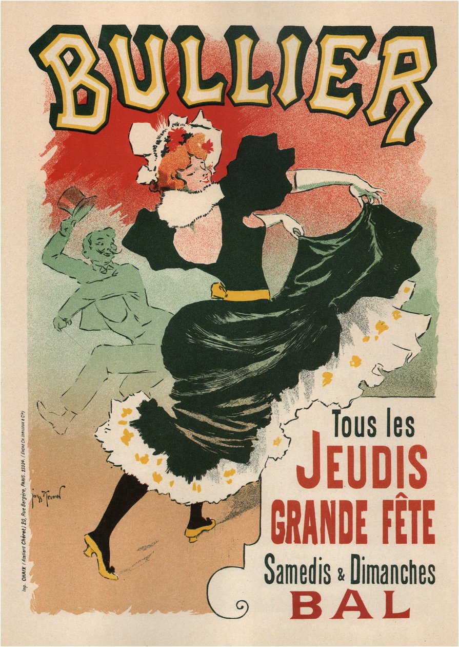 Bullier, 1894 od Henri Georges Meunier