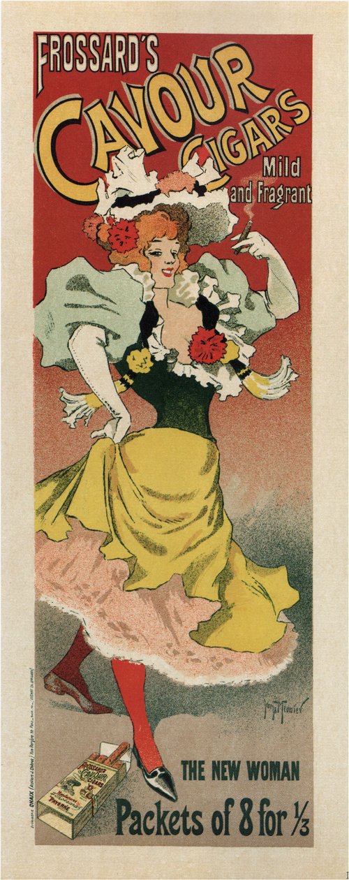 Cavour Cigars, 1896 od Henri Georges Meunier
