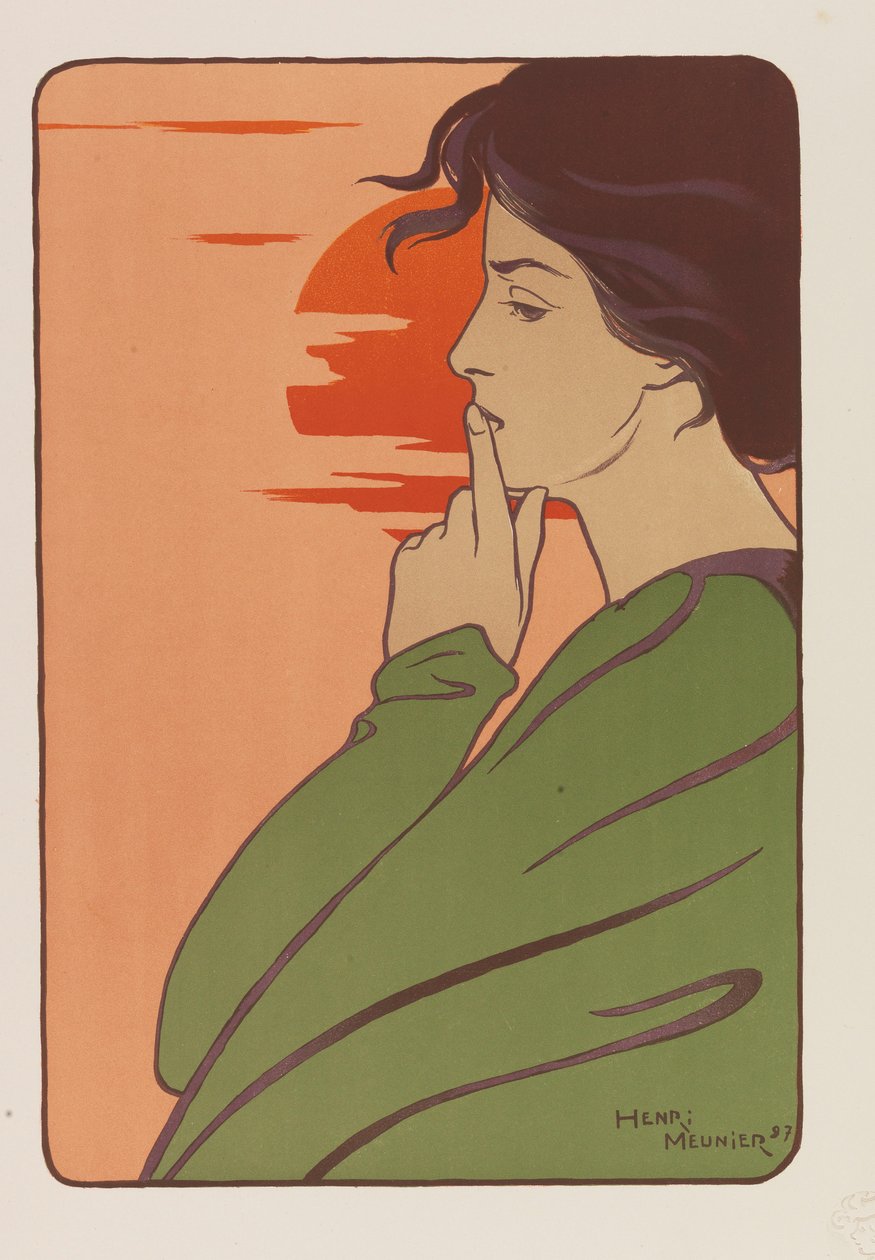 Hodina ticha Hodina ticha, 1897. od Henri Georges Meunier