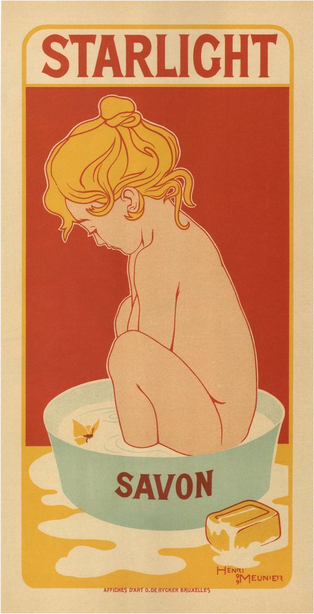 Starlight Savon, 1899 od Henri Georges Meunier
