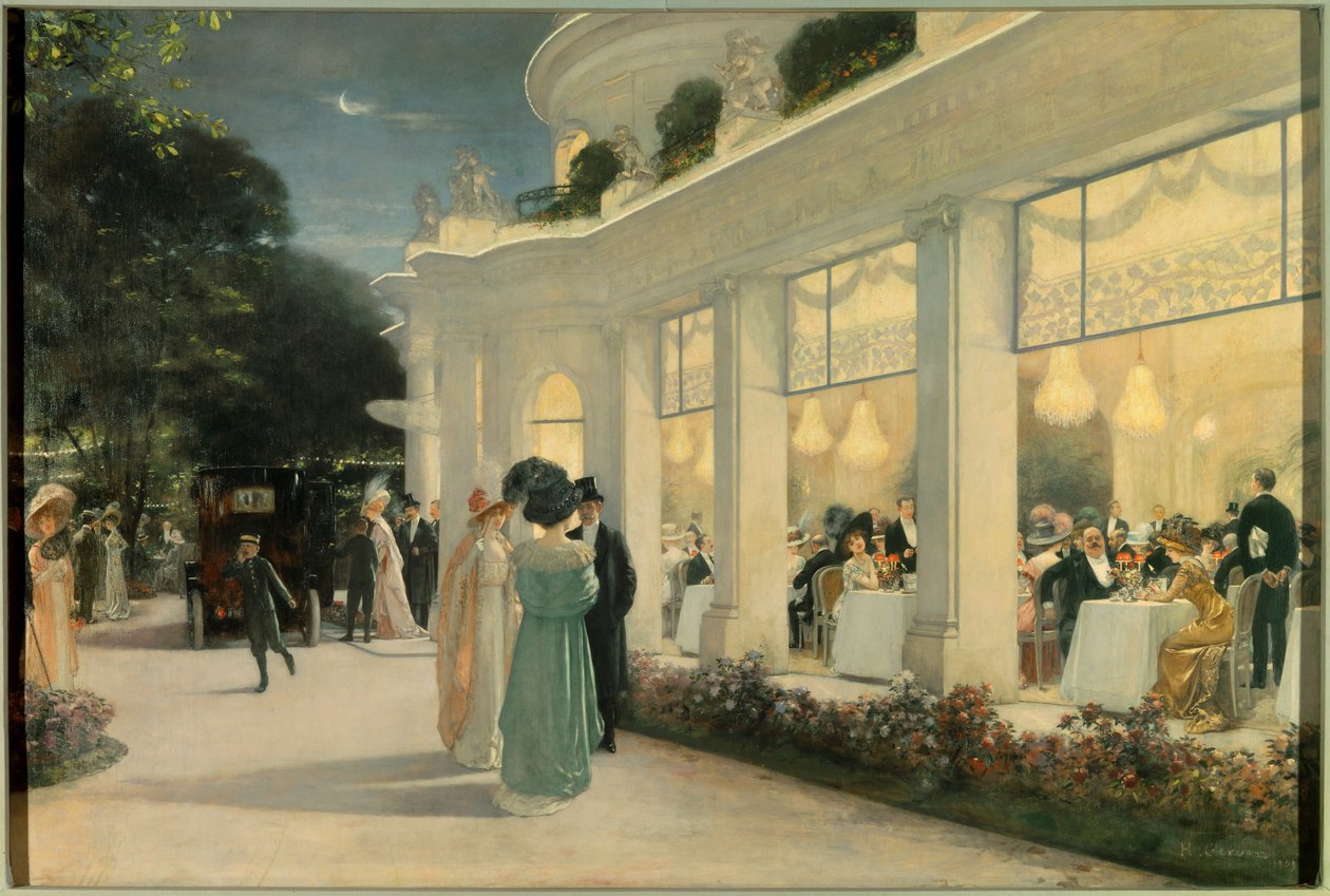 Večeře v Pre Catelan (Pre-Catelan) od Henri Gervex