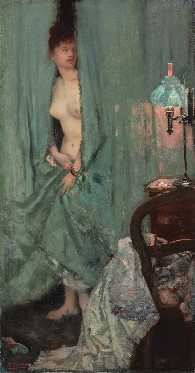 Neočekávaná návštěva; Neočekávaná návštěva, 1878 od Henri Gervex