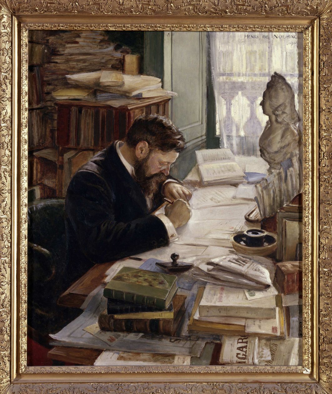 Portrét Pierra de Nolhac 1859-1936, 1909. od Henri Girault De Nolhac