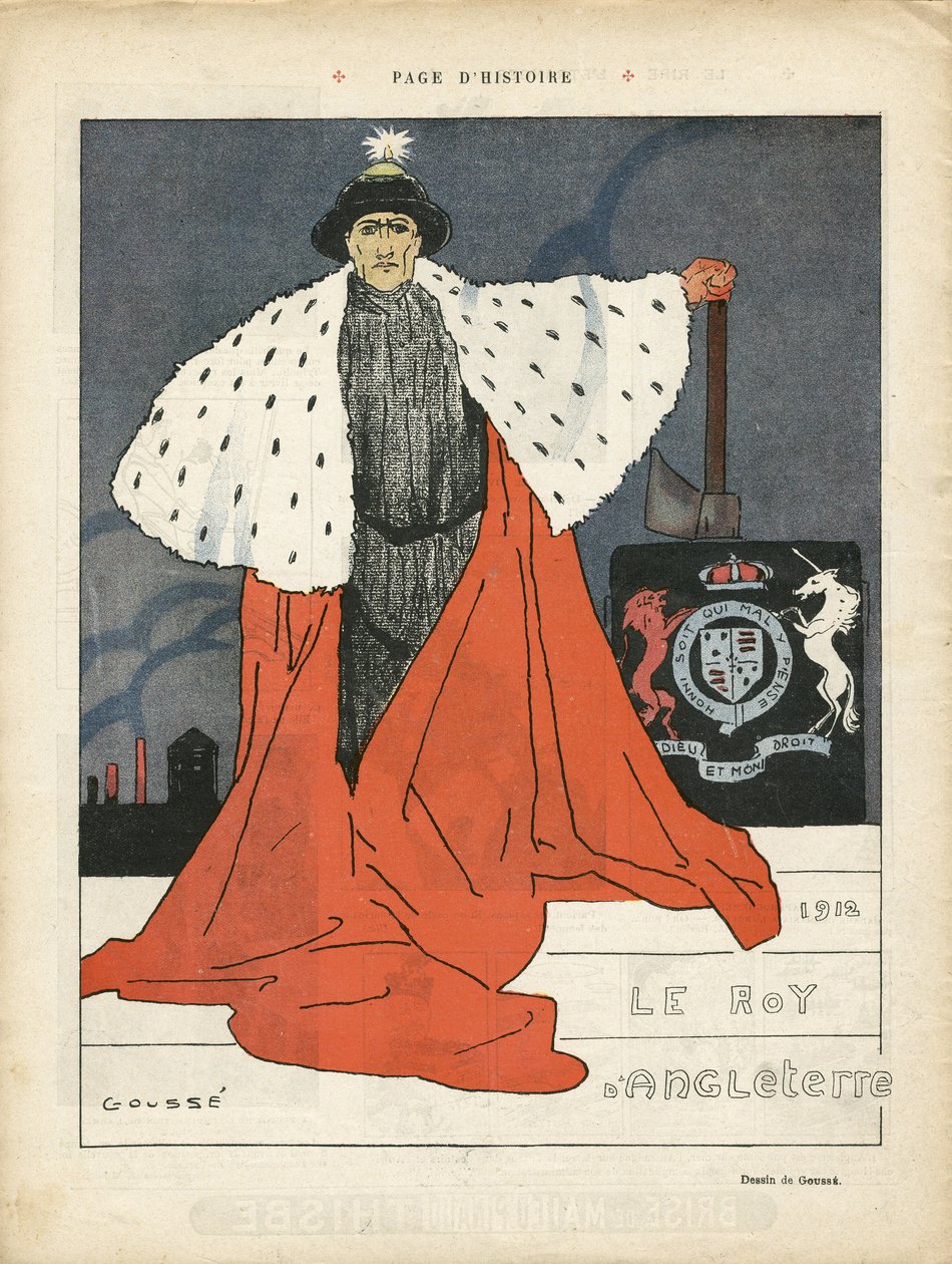 Ilustrace Henri Gousse (1872-1914) v Le Rire od Henri Gousse