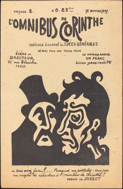 Všem z Korintu (č. 2, 15. ledna 1897) od Henri Gustave Jossot, Louis Valtat, and others