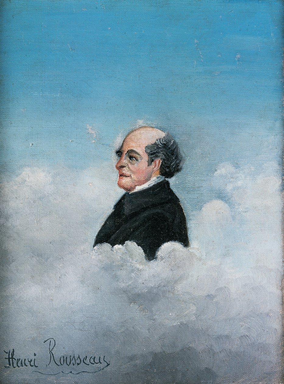 Portrét umělcova otce, kolem roku 1905 (olej) od Henri J.F. Rousseau