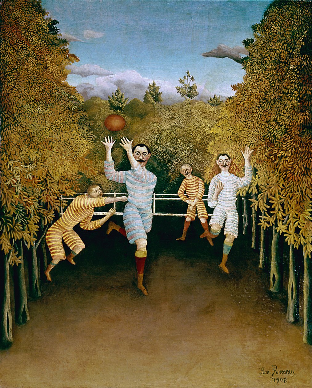  od Henri J.F. (1844-1910) Rousseau