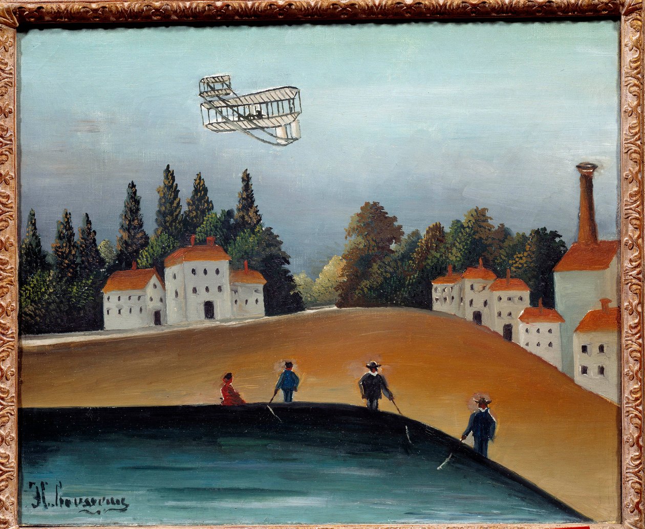Rybáři mají vlasec. Obraz Henri Rousseau dit Le Douanier Rousseau (1844-1910) od Henri J.F. Rousseau