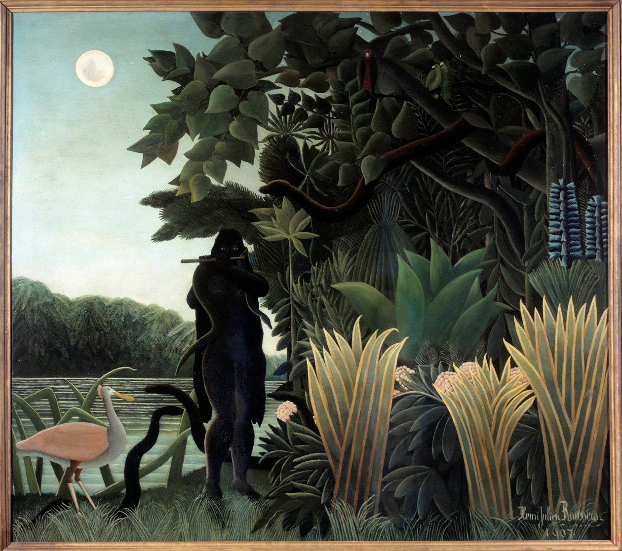 Zaříkávač hadů od Henri J.F. (1844 1910) Rousseau