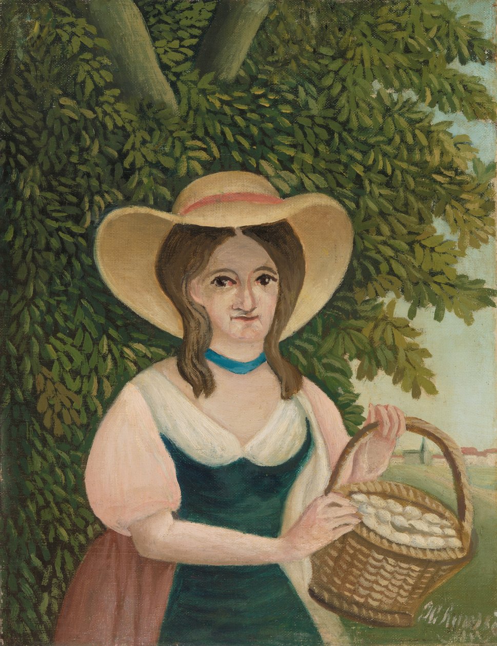 Vaječná žena od Henri J.F. 1844 1910 Rousseau