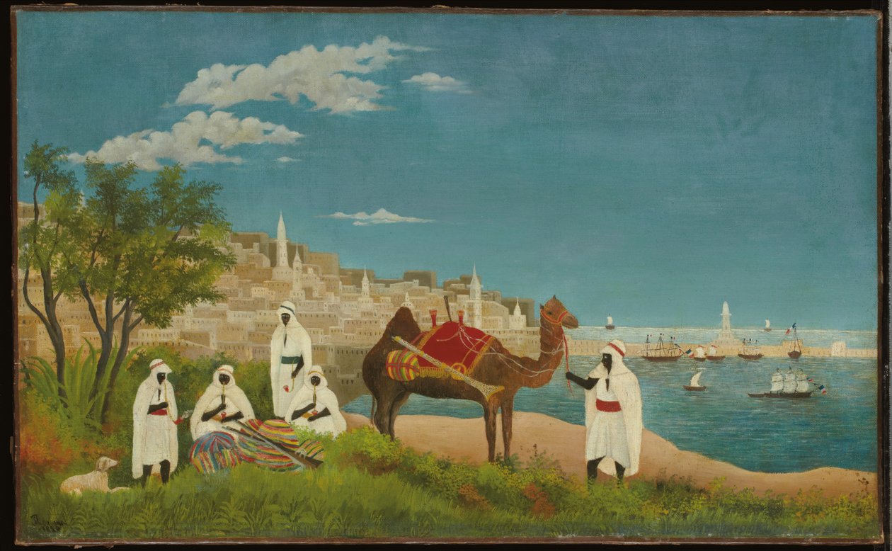 Krajina, Alžír, 1880 od Henri J.F. Rousseau