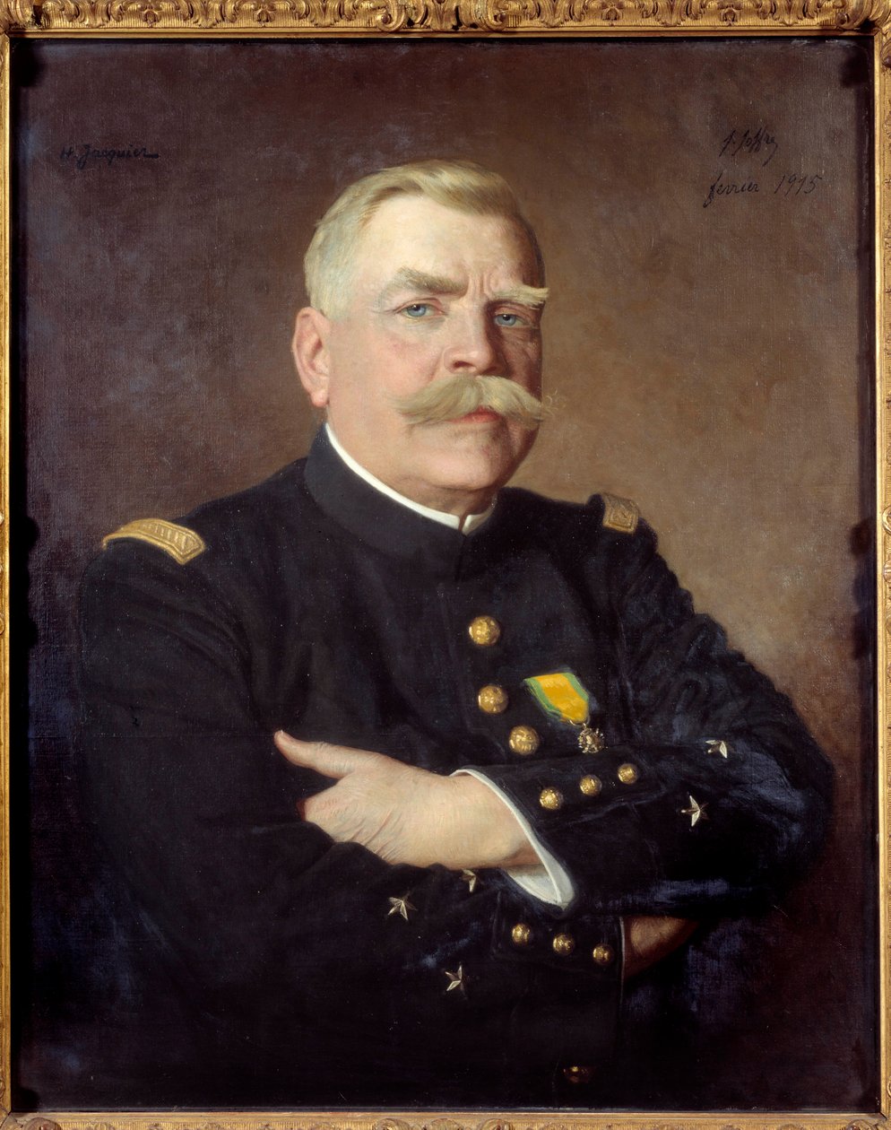Portrét Josepha Joffreho (1852-1931) maršála Francie. Obraz Henryho Jacquiera (1878-1921). 1915. Rozměr 0,81 x 0,65 Versailles, Zámecké muzeum od Henri Jacquier