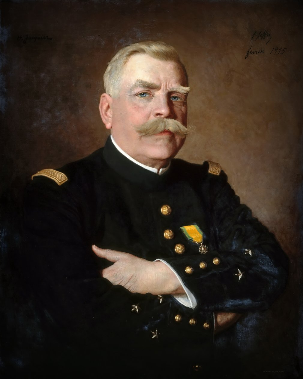 Portrét Josepha Joffreho 1852-1931, maršála Francie od Henri Jacquier