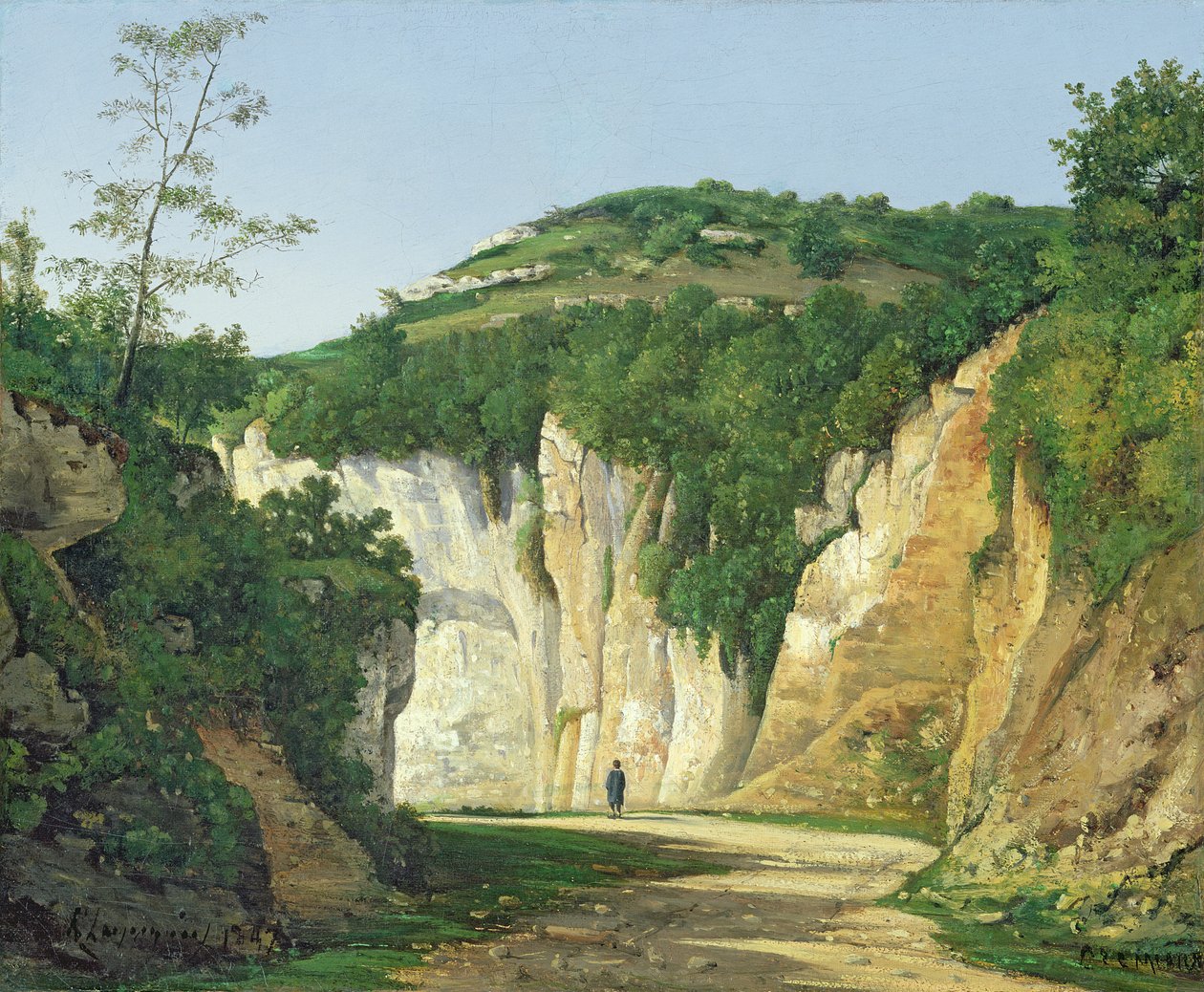 Cremieu, 1847 od Henri Joseph Harpignies