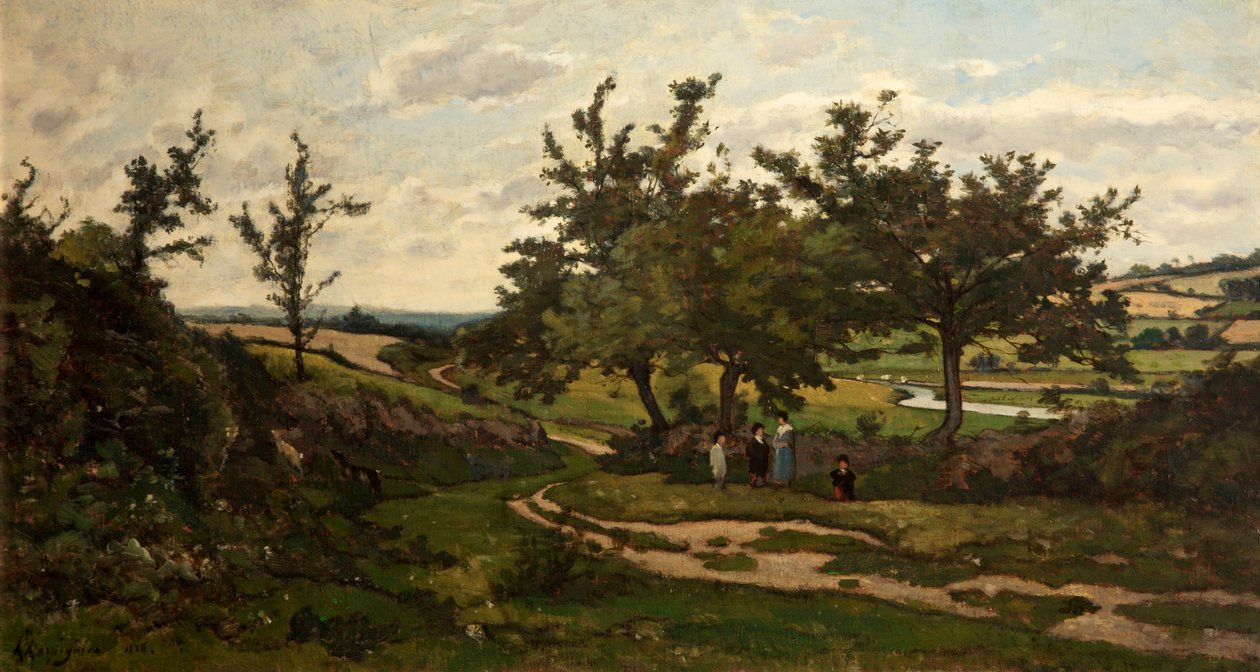 Krajina, 1886 od Henri Joseph Harpignies