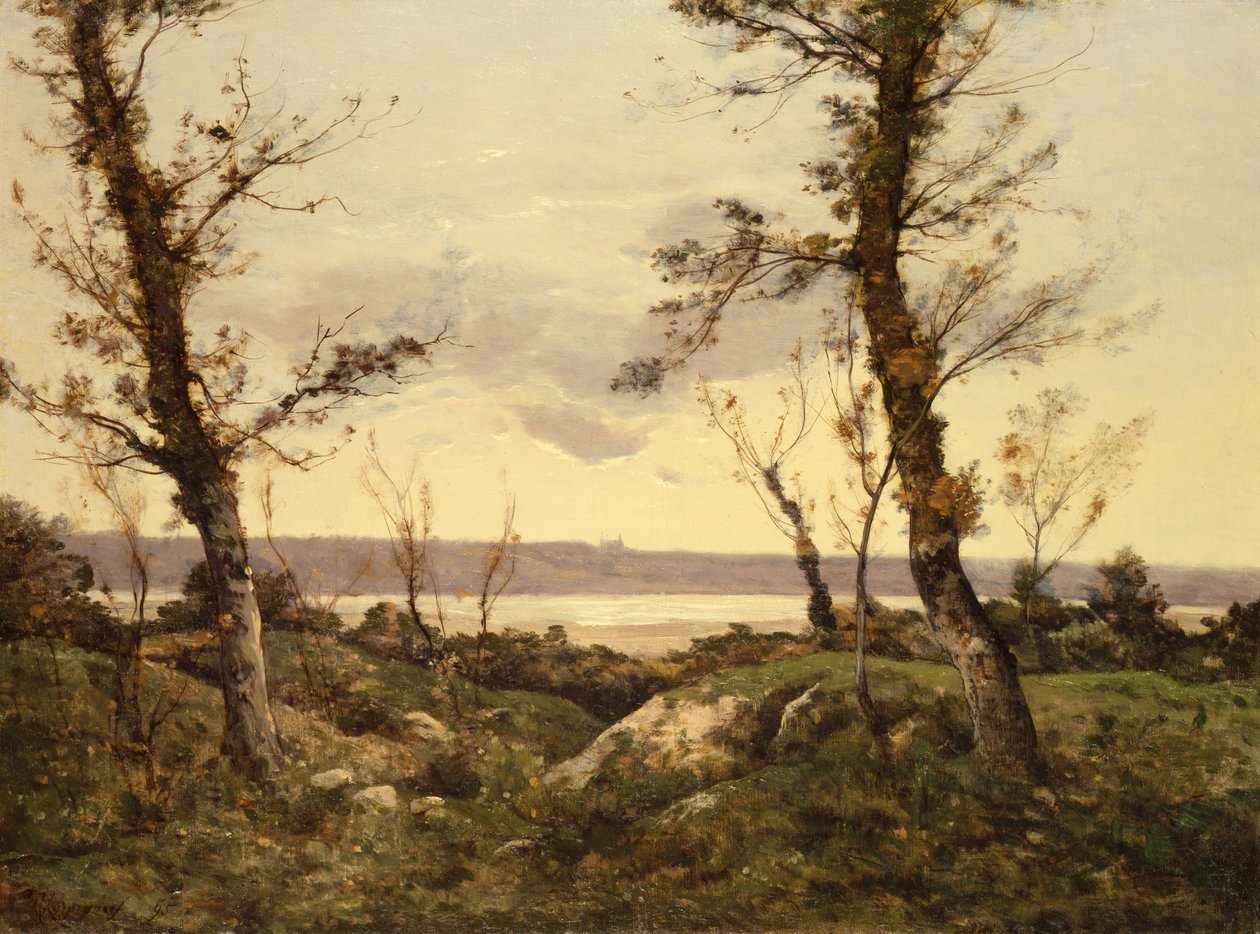 Ústí, 1895 od Henri Joseph Harpignies