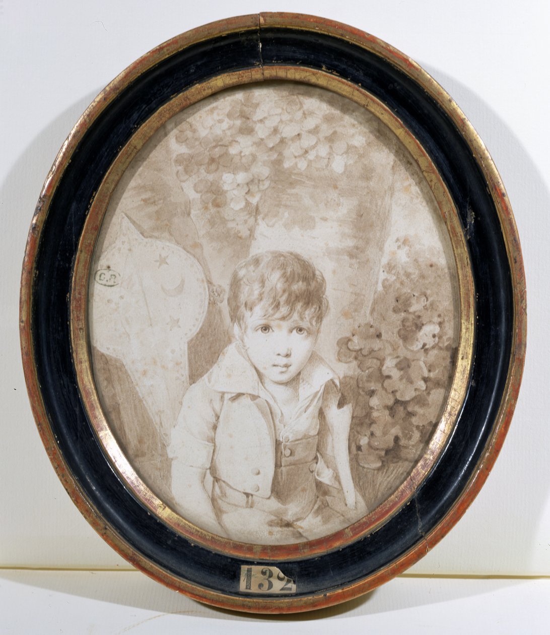 Honore de Balzac (1799-1850) ve věku šesti let, 1805 (pero, tuš a wash na papíře) od Henri Joseph Hesse