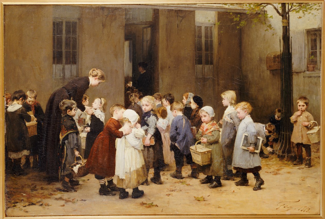 Zpátky do školy od Henri Jules Jean Geoffroy