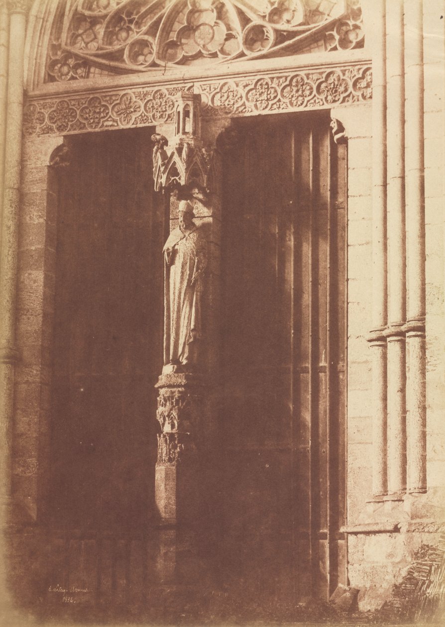 Amiens, severní fasáda transeptu od Henri Le Secq