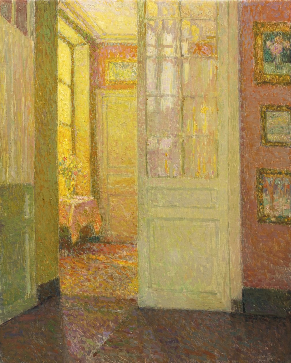 Interiér. Okenní světlo, 1931 od Henri Le Sidaner