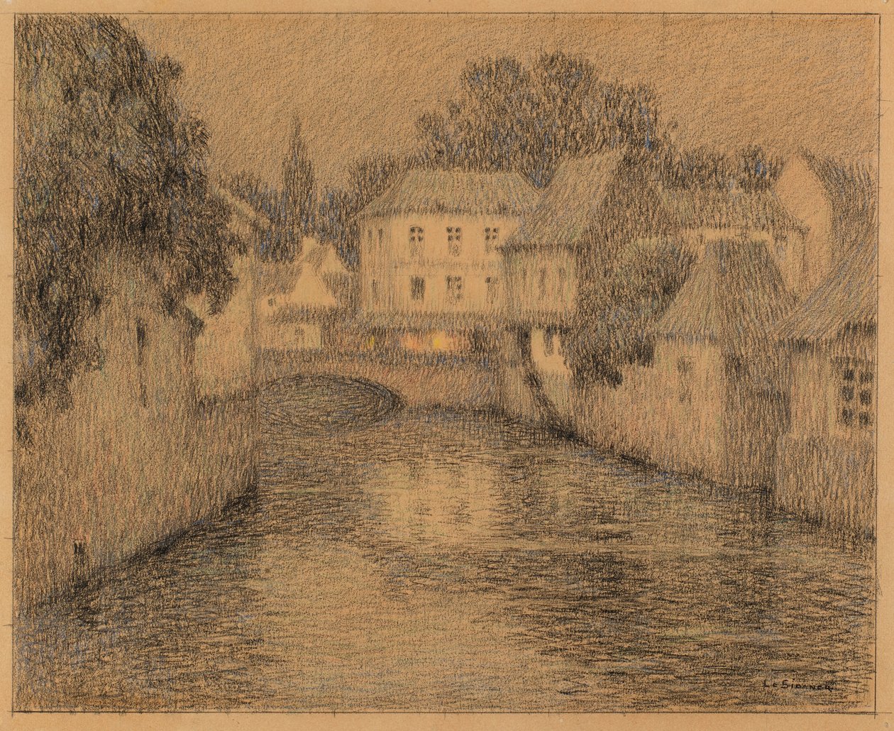 Krajina od Henri Le Sidaner