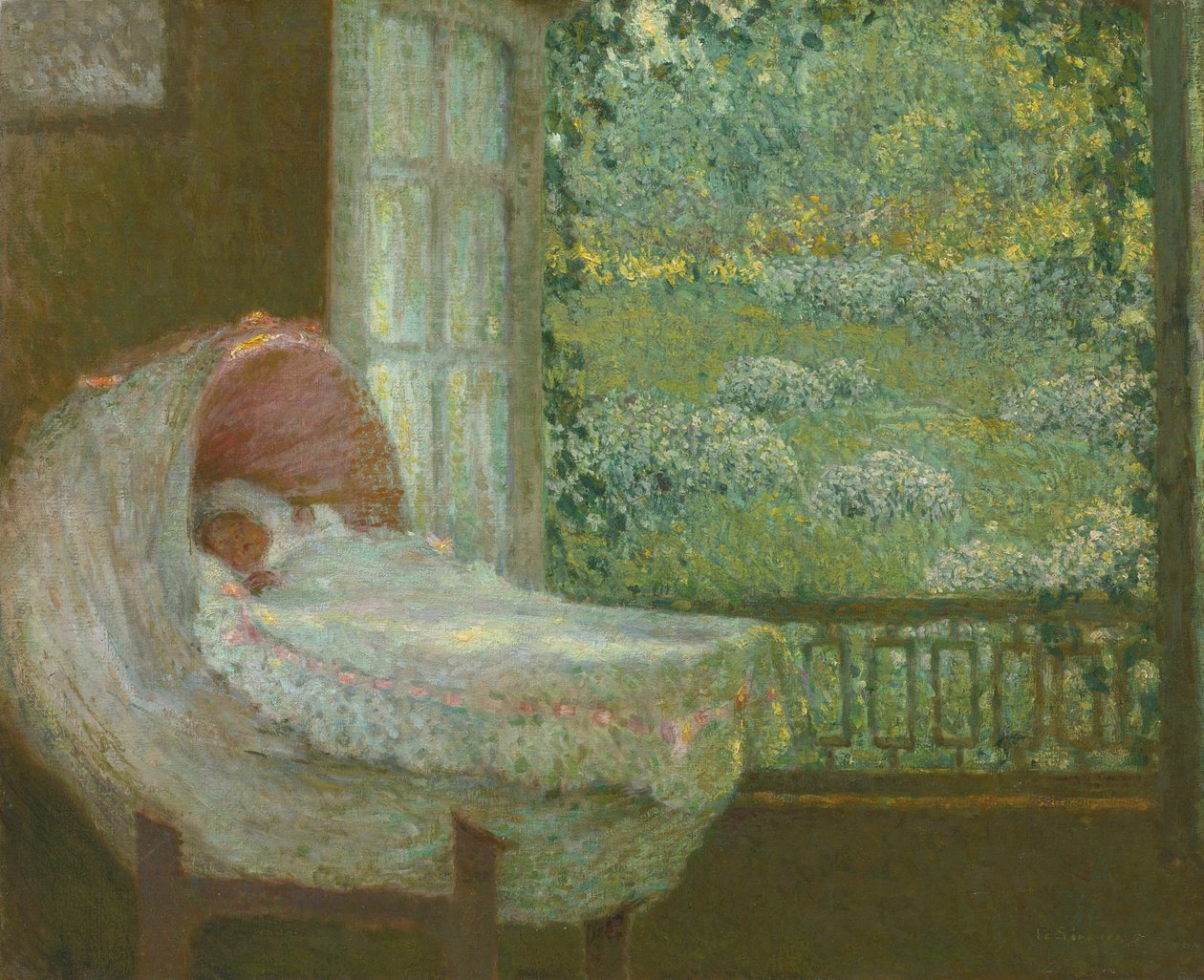 The Cradle, 1905 od Henri Le Sidaner