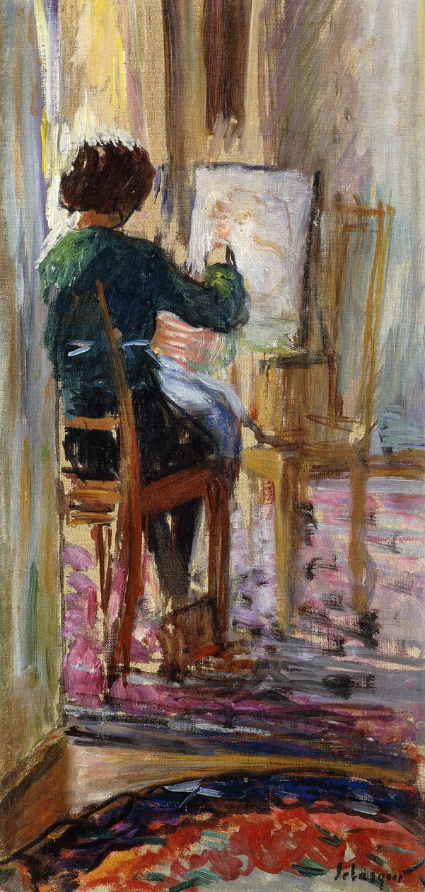 Dcera umělce; Umělcova dcera, od Henri Lebasque