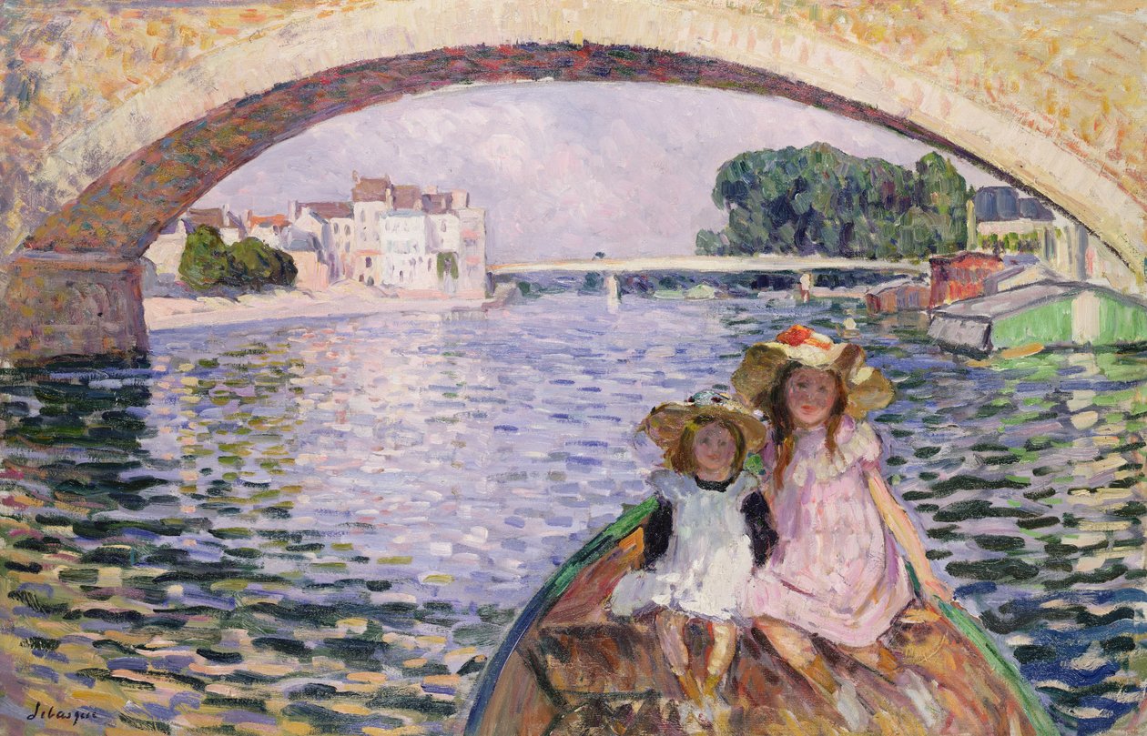 Ve člunu, 1903 od Henri Lebasque