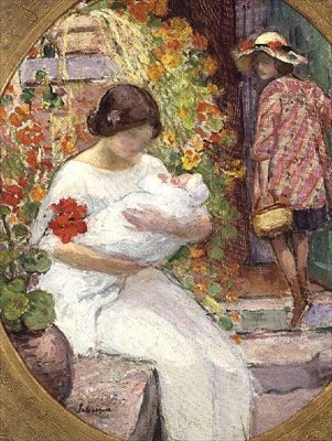 Mateřství od Henri Lebasque