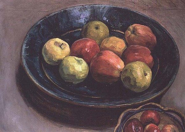 Zátiší s jablky od Henri Lebasque